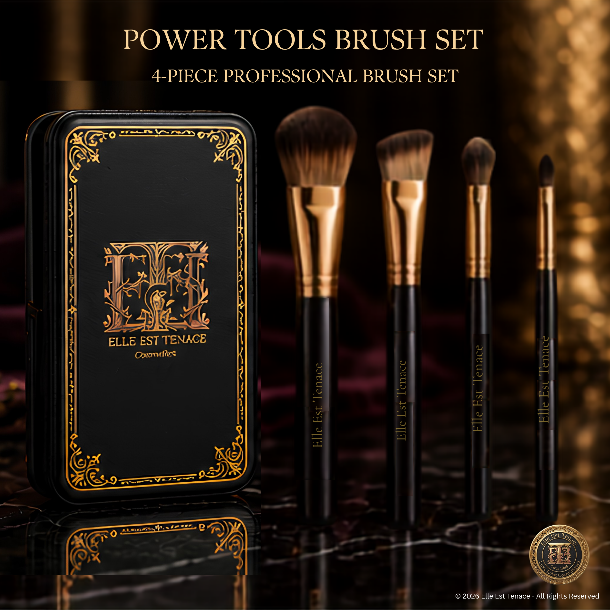 Power Tools Brush Set